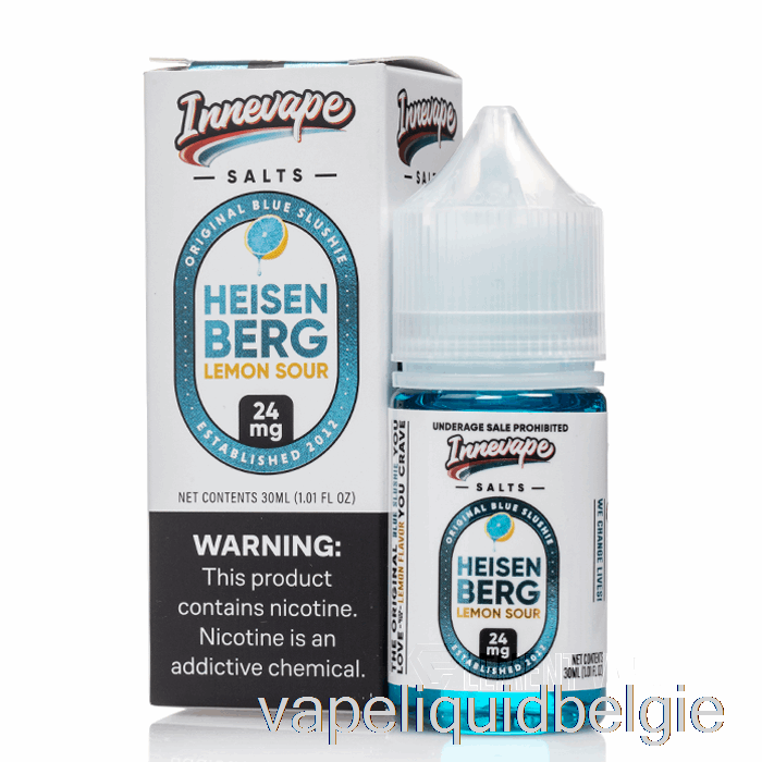 Vape Vloeistof Heisenberg Citroenzuur - Innevape Zouten - 30ml 50mg